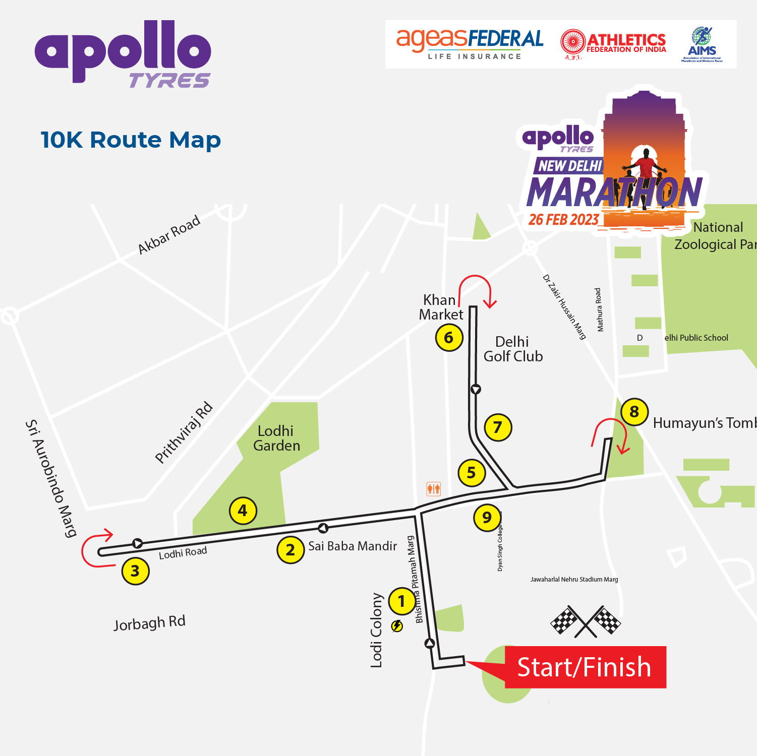 Apollo Tyres New Delhi Marathon