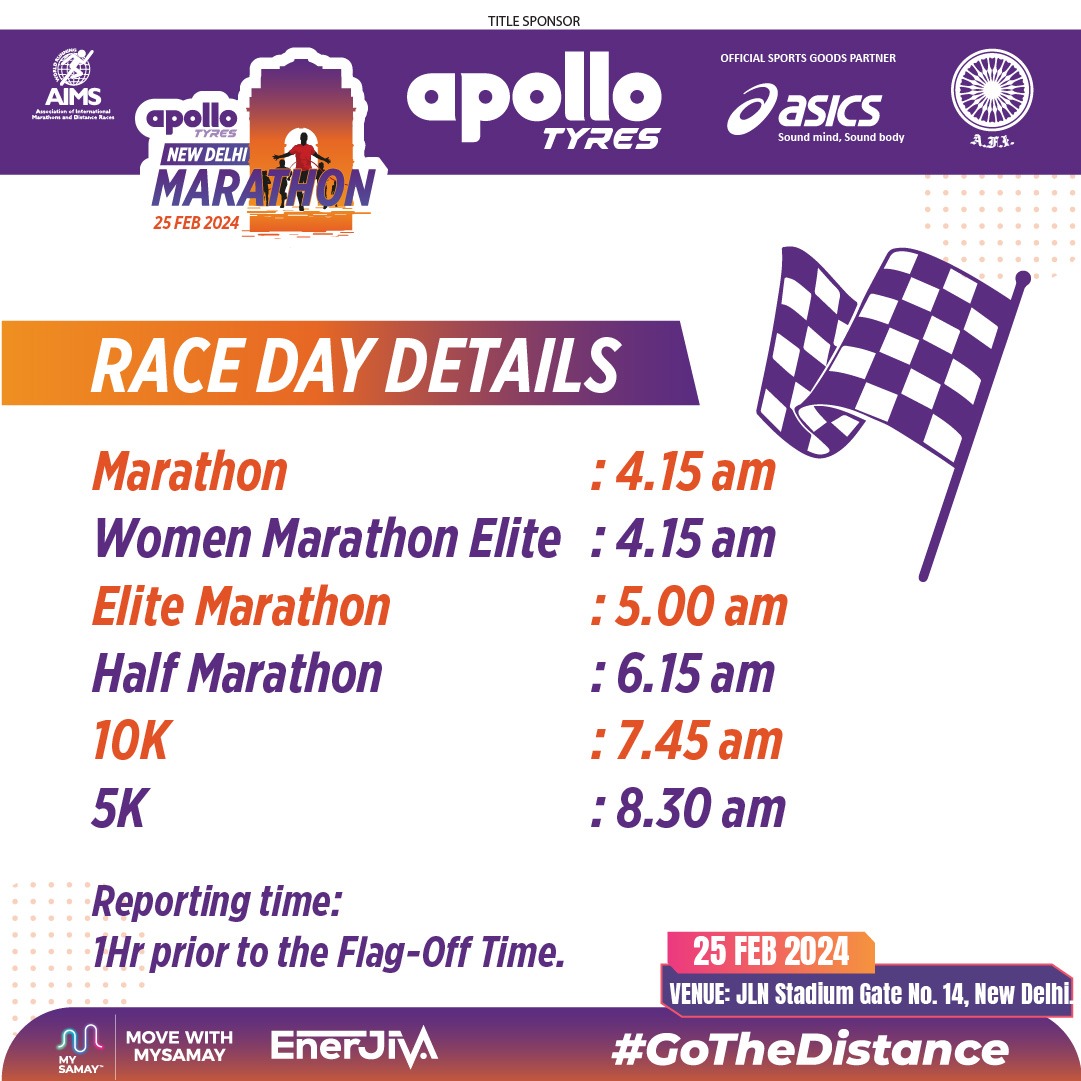 Apollo Tyres New Delhi Marathon